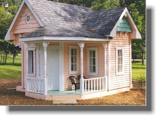 Storage Shed Playhouse Plans