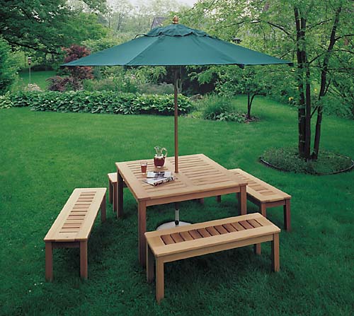 Outdoor Furniture Building Plans