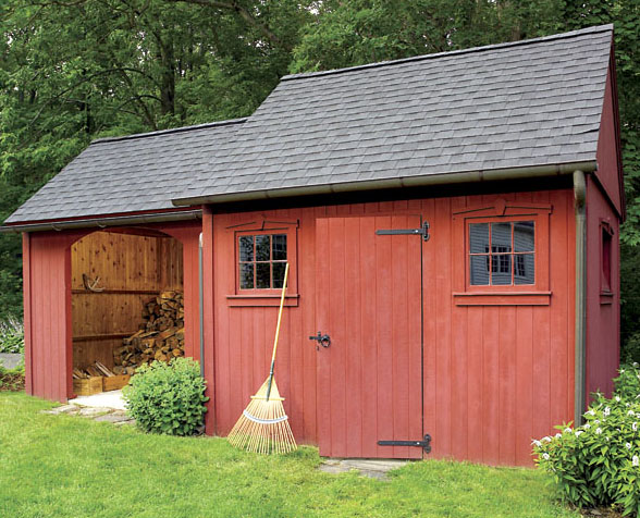Outdoor Storage Shed Building Plans