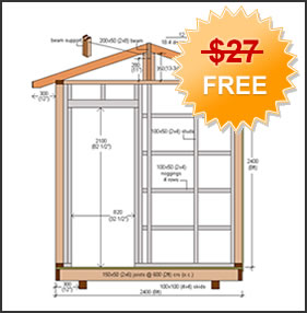 Get your FREE DIY Shed Install Plans