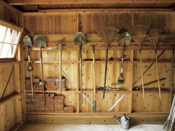 Storage Shed Interiors