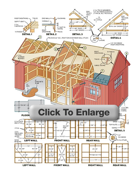 Woodworking Project Design Software : Wooden Storage Shed, You Can Do It!