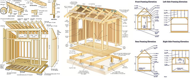 collection of shed plans